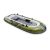 Felfújható csónak szett, Intex Seahawk 3, 295 x 137 x 43 cm, zöld, háromszemélyes, megerősített PVC, pumpával és evezőkkel (66333)